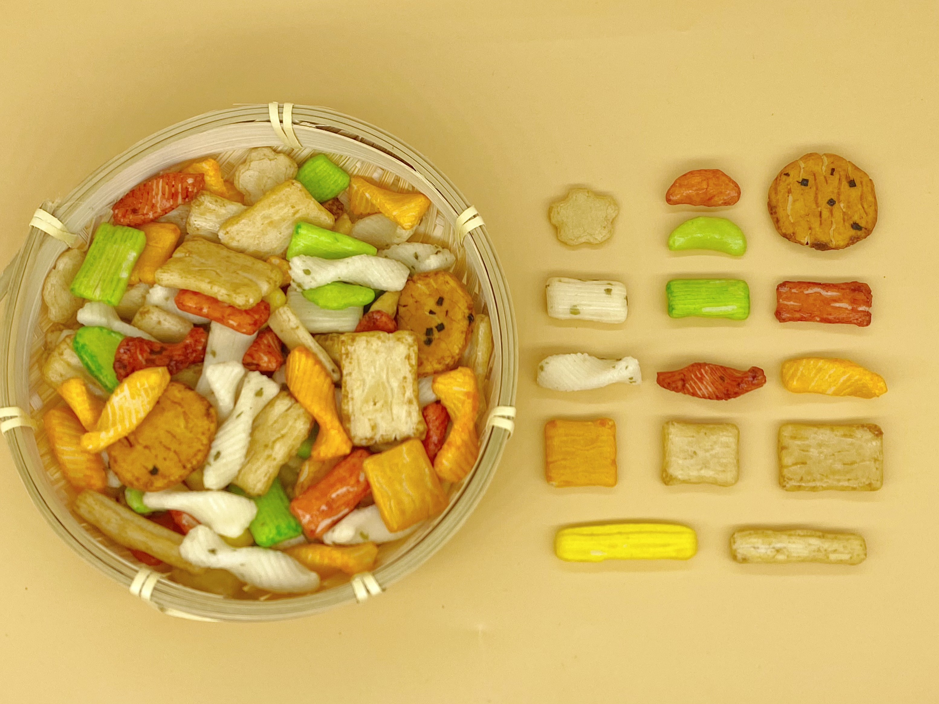 Japanese Thailand Style Seaweed Rice Cracker Snacks Mixed