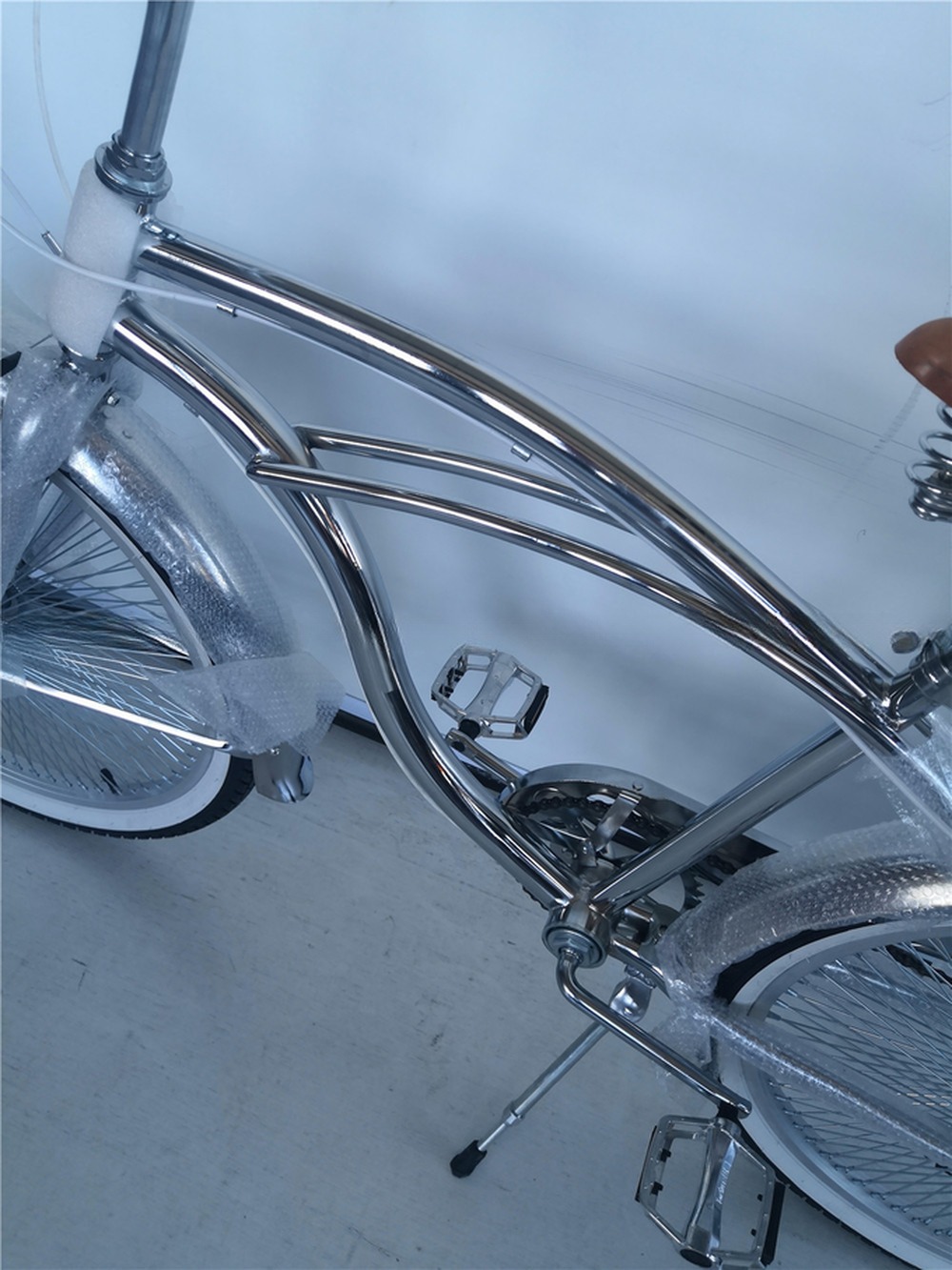 26 inch Aluminum Frame Mens Adult Beach Cruiser Bike with 7 Speed Shimano Derailleur