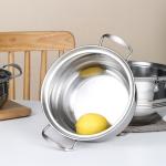 Amazon Top Seller Kitchen Cooking Cookware Multipurpose Colorful Stainless Steel