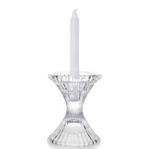 China Hot sales customized clear crystal glass candelabra candlestick holder wholesale