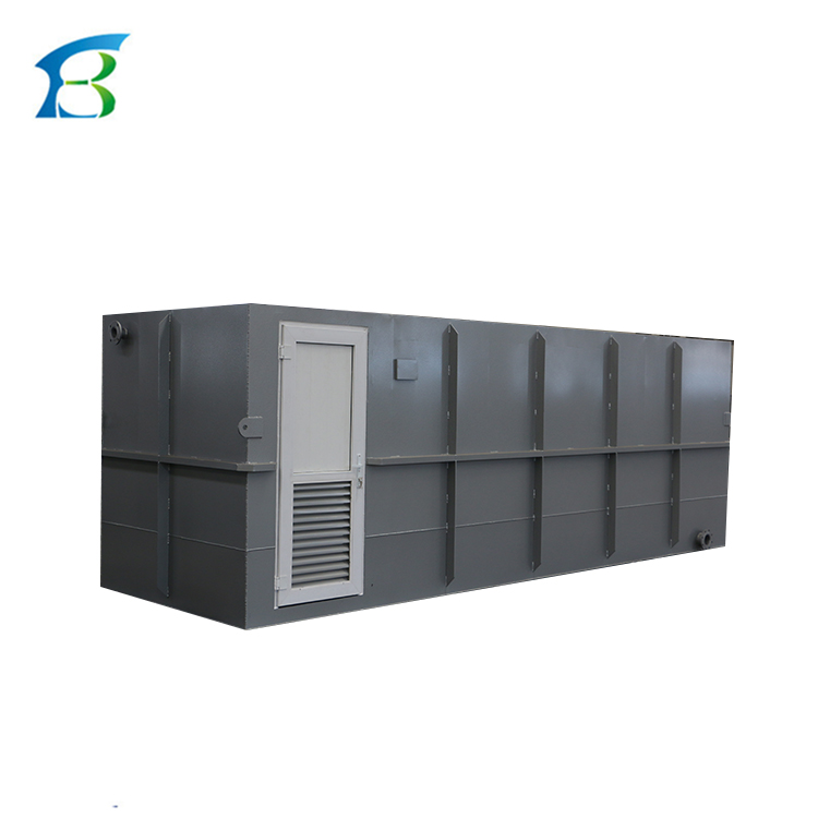 Customizable MBR/MBBR Portable Sewage Treatment Package Plant for Food Beverage Shops