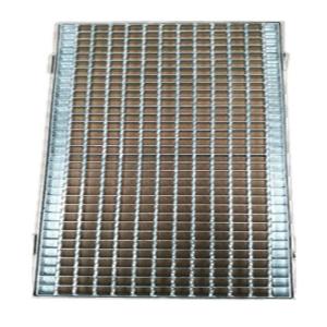 China Zinc Welded Walkway Walk Mesh Steel Grid Grill Grates Grating 25~40 mm Height wholesale