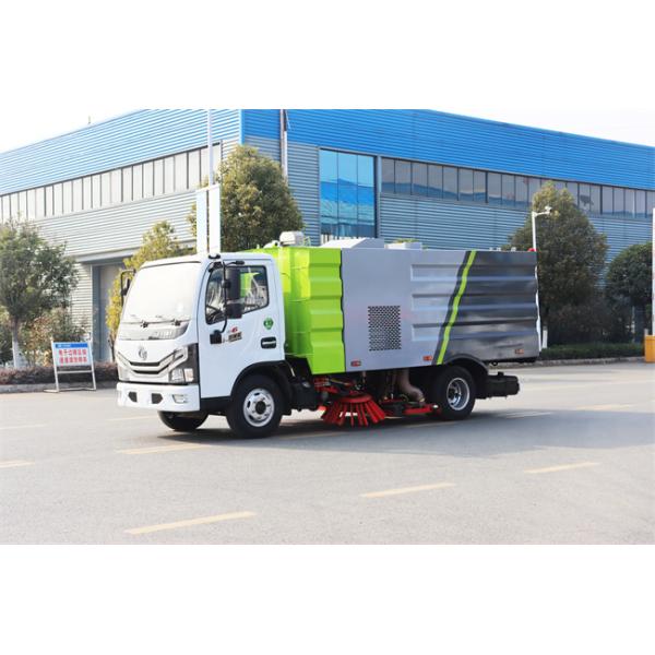 Mini Version 4X2 5CBM 8 CBM Diesel Vacuum Cleaner Sweeper With Suction Cup