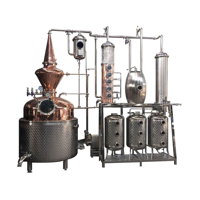 Stainless Steel 1000L Ethanol Distillation Equipment For Production