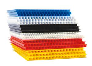 China Constructions Non Toxic Fluted PP Hollow Board wholesale