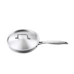 Minimalist Design Style Induction Kitchen Cooking Pan Stainless Steel Material