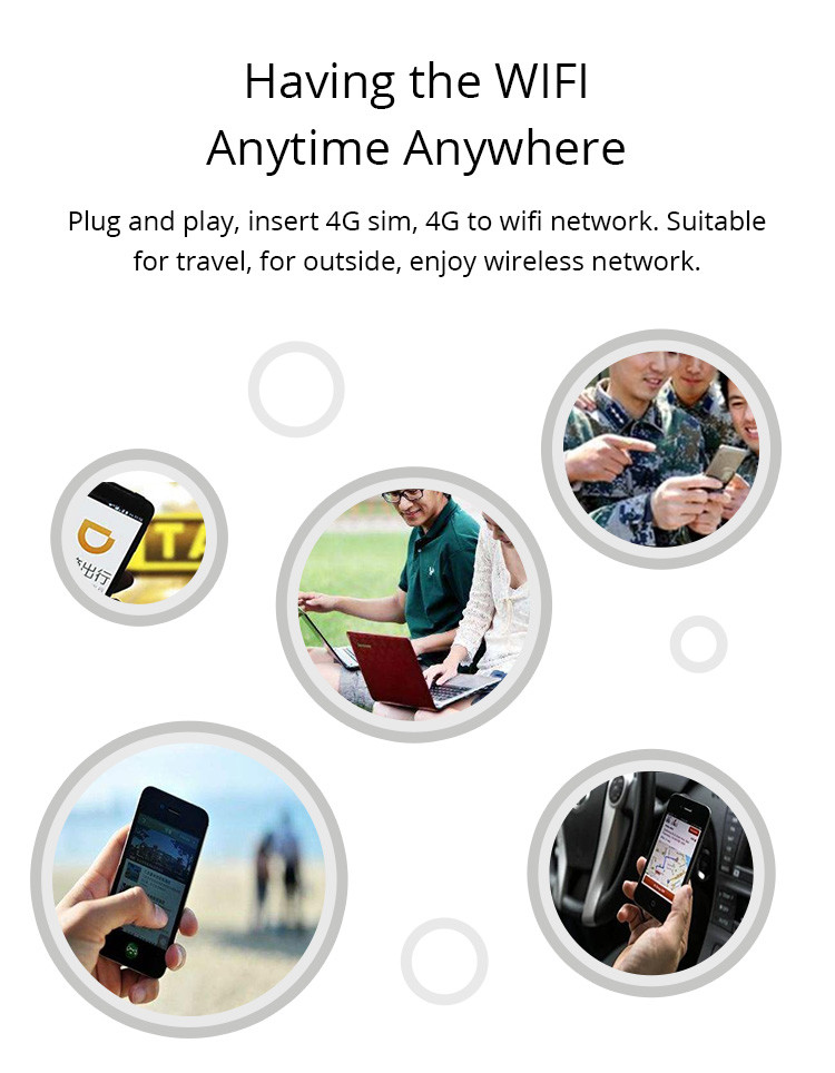 CE 4G USB Wifi Modem Unlocked Sim Card Modem Router