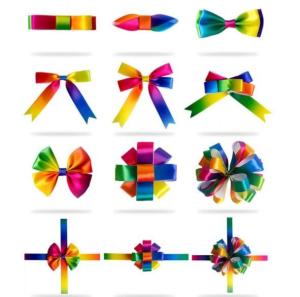 China Polyester Gift Wrap Ribbon Knot 25 Yards Customized Pattern wholesale