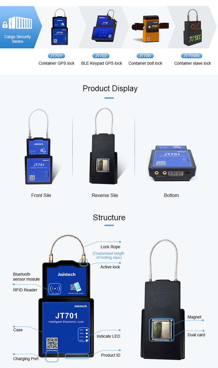 Container 4g GPS tracker GPS security padlock IP67 waterproof GPS tracking device for container/trailer/trucks