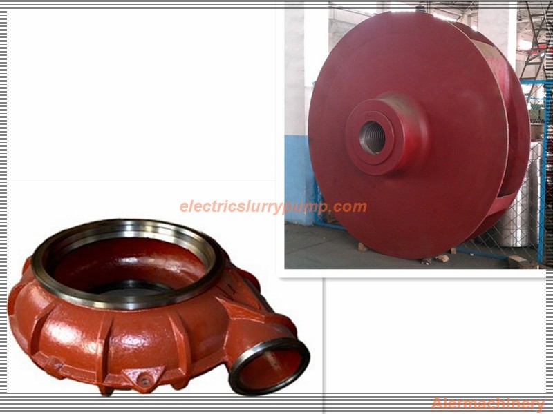 Anti Acid Centrifugal Pump Spare Parts , Heavy Duty Pump Parts