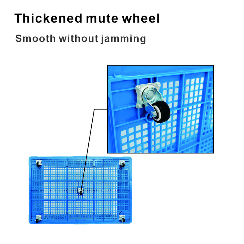 Mesh Style HDPE Crate for Durable Bread Trays and Fruit Storage