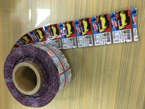 China Multi Color Printed Plastic Film / Plastic Packaging Film Leak Proof wholesale