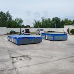 20 Ton Trackless Transfer Trolley Trackless Rubber Wheel Electric Car