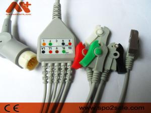 China Philips Compatible 5 Lead Clip Direct-Connect ECG Cable - M1975A wholesale