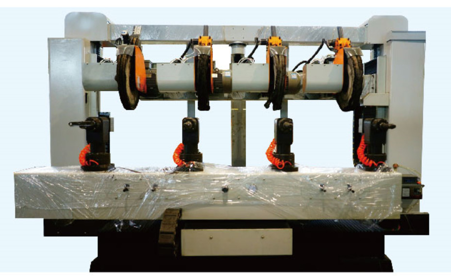 Door Handles Faucet CNC Polishing Machine With Multiple Stations' Simultaneous Operations