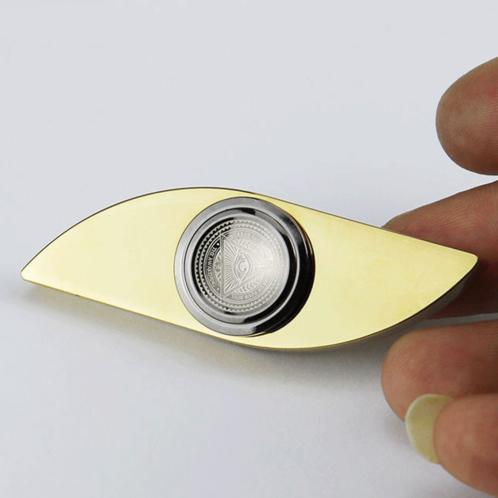 Gender-Neutral Metal Sensory Fidget Spinner Toy Perfect for Anxiety and Stress Relief