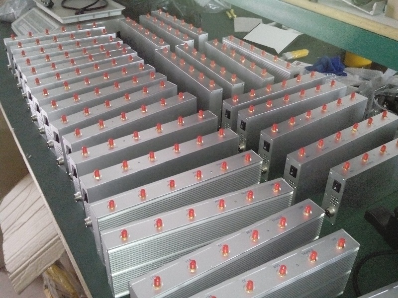 2G mobile phone signal jammer desktop 5 antenna gsm.3g mobile phone signal jammer to prevent information leakage