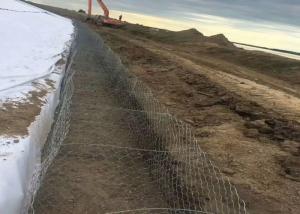 China Stone Filled Permathene Gabion Cages For Erosion Control wholesale