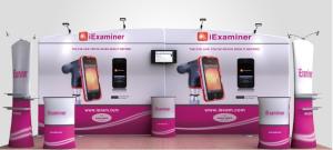 China High Definition Printing Tension Fabric Banner , Fabric Exhibition Stand wholesale
