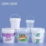 20L 5 Gallon 20KG Plastic Bucket Thicken Food Grade PP Pail for Paint Engine Oil