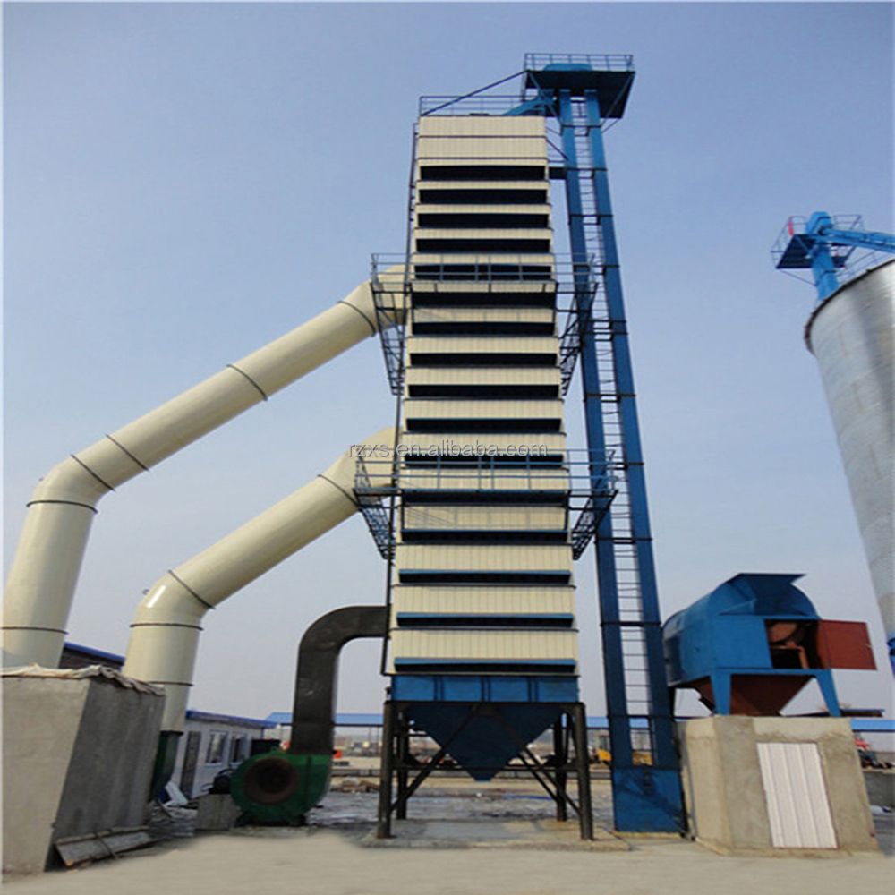 Low Broken Rate Advantage Rice Dryer Machine for 100-500 TPD Continuous Corn Paddy Dryer