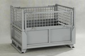 China Auto Industry Foldable Pallet Container 1000 - 2000kgs Weight Capacity wholesale