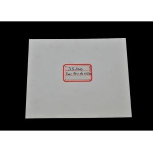 Industrial Heat Resistant 96% Aluminum Oxide Ceramic , Alumina Ceramic Plate