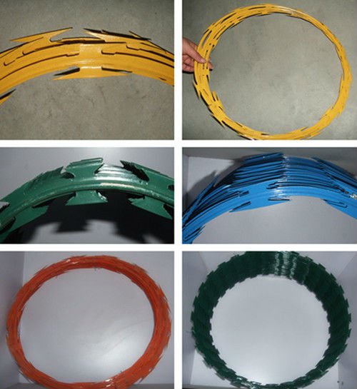 Anping factory high quality military use razor wire cbt-65