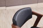 Modern Design Ash Wood Hotel Pu Leather Dining Room Chair