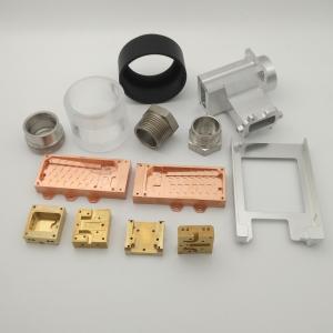 China Aluminum Brass Metal CNC Stainless Steel Parts High Accrate 0.01 Mm Tolerance wholesale