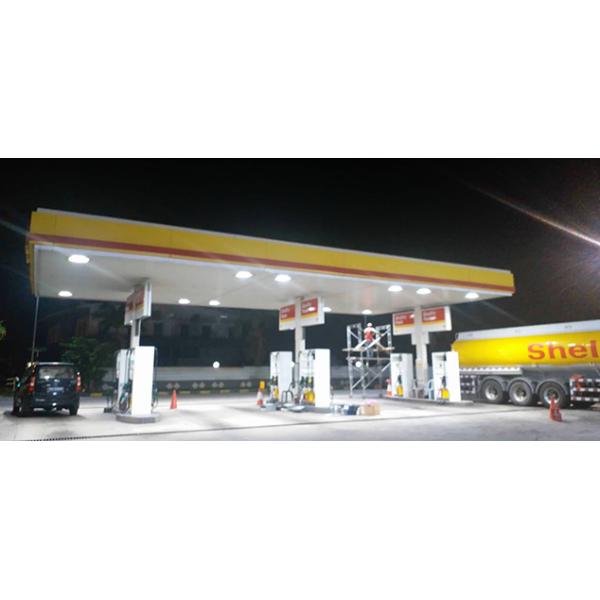 Outdoor 85 DEG 24000lm LED Canopy Lights Die Casting Aluminium