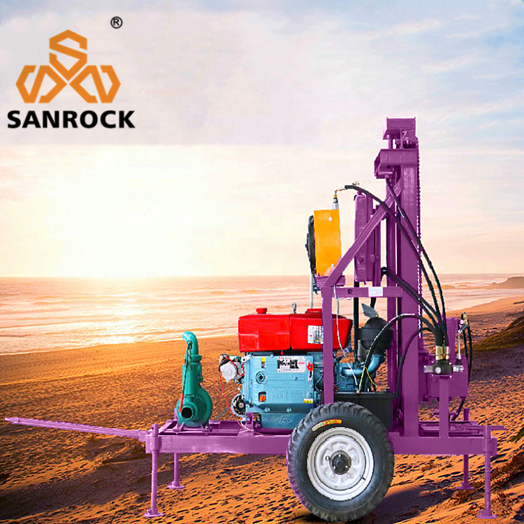 Portable Hydraulic Drilling Machine for Small-Scale Water Well Projects
