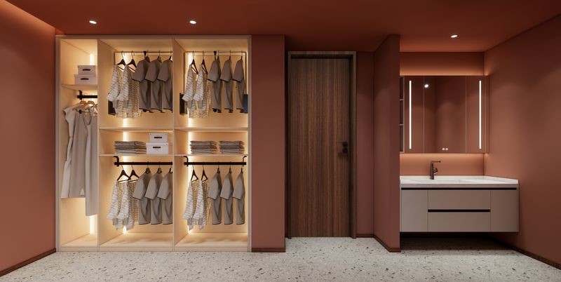Dual-Space Bathroom Vanity Cabinet Perfect Combination Of Style And Functionality