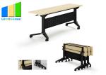 Modern Office Desk Simple Wooden Folding Conference Tables Staff Negotiation
