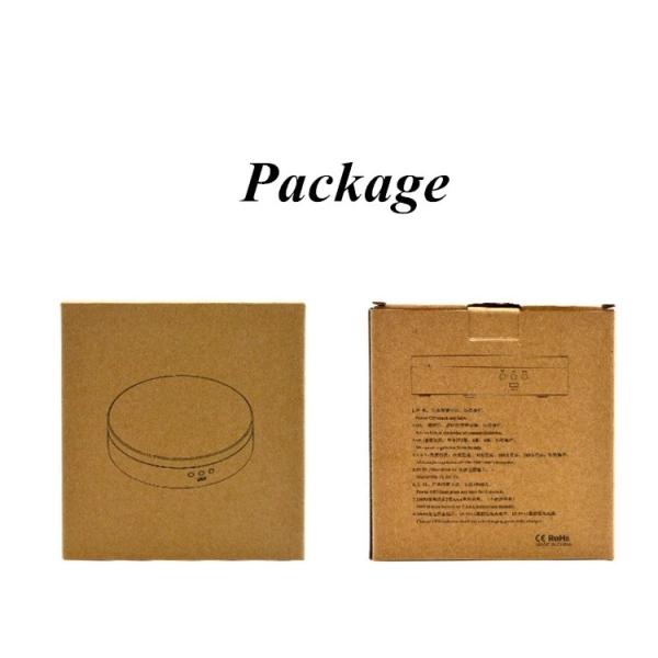 Rechargeable 360 Degree Electric Rotating Turntable For Photography Customized