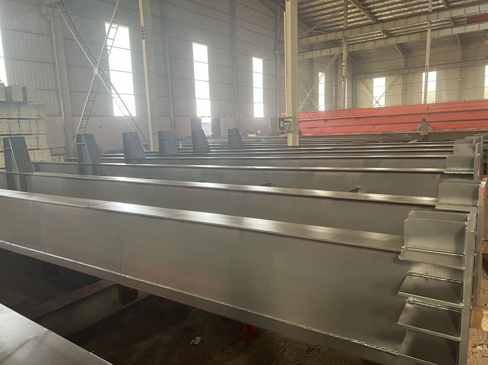 Customized Window Size Pre Engineered Metal Canopy Overseas Installation Assistance