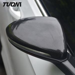 China Right Carbon Fiber Side Mirror Cover Volkswagen Scirocco Passat Beetle CC Replacement wholesale