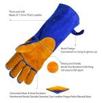 SAFEYEAR 16in Safety Working Gloves Welding Gloves Heat Resistant Flome