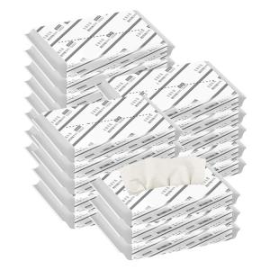 China Bamboo Nontoxic Disposable Facial Tissue 210x180mm For Travel wholesale