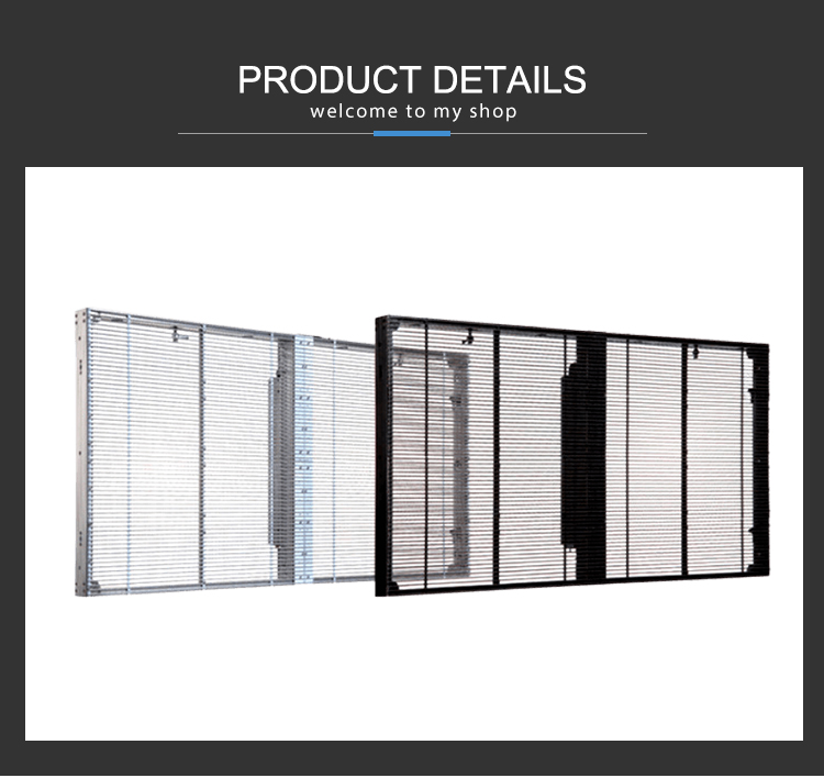Full Color Glass LED Display With 800cd High Brightness And 100000 Hours Lifespan