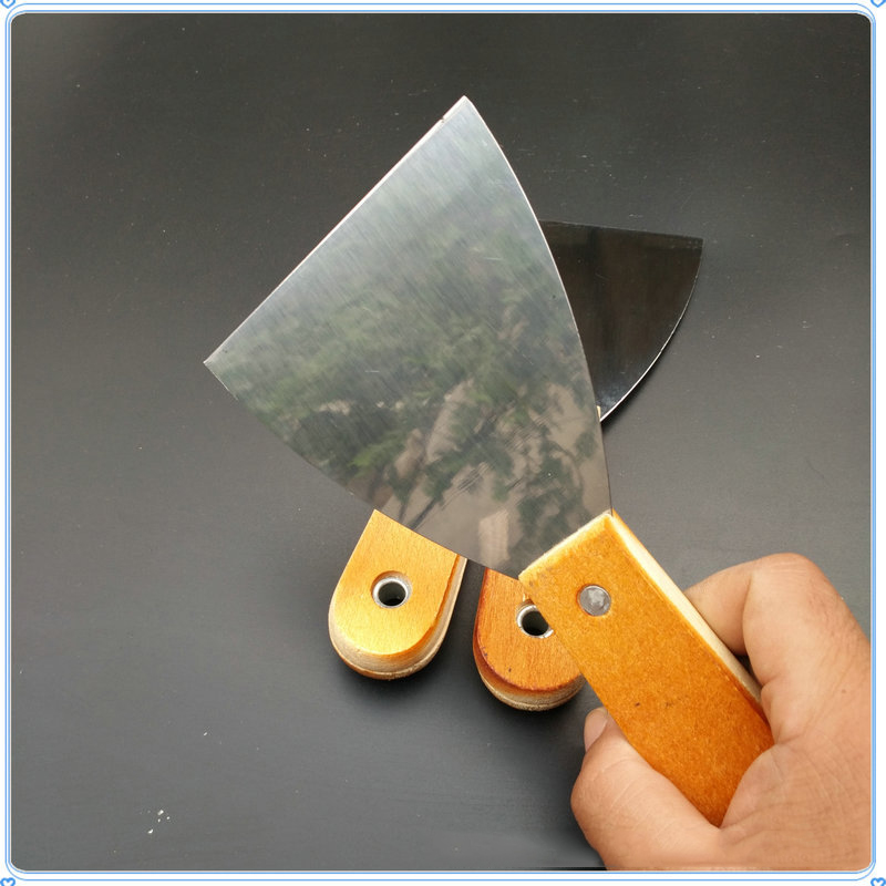 Polishing Blades Putty Scrapers Knife with Plastic Handle Customized Support OEM Logo