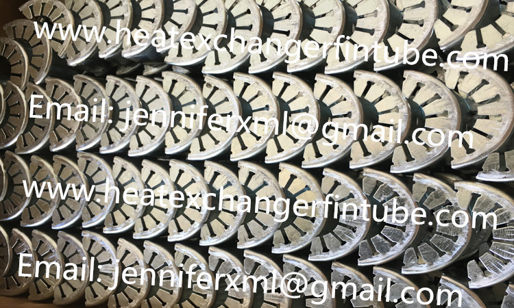 Air Cooled Finned Tubes Hexagonal Stainless Steel Spacer Boxes