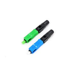 China SC APC 5501 Fiber Optic Quick Connector Rapido Assemble wholesale