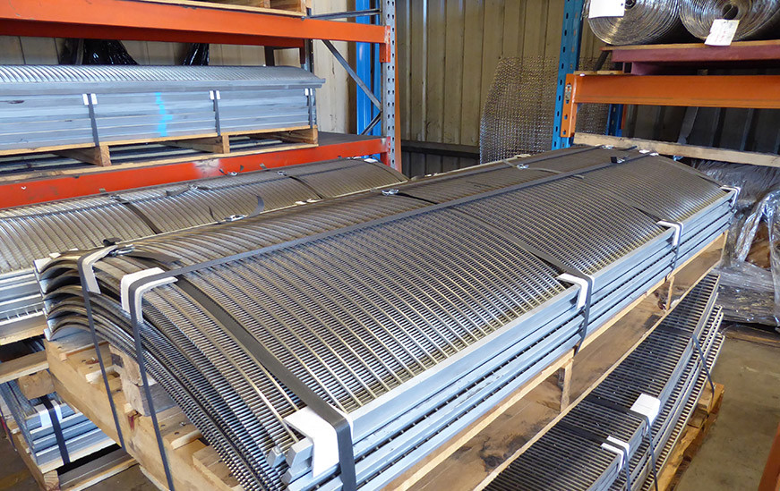 4000mm Length Stainless Steel Curved Wedge Wire Screen Filter