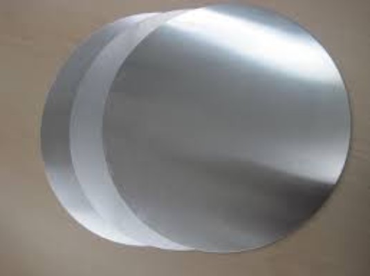 Color Coated Round Aluminum Plate No Oxidation Cold Rolling Process Treatment