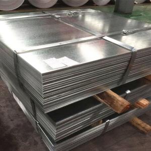 China Zinc Hot Dipped Galvanized Steel Sheet Z275 Dx51d Plain Coated Plate wholesale