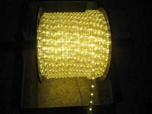 China warm white led rope light for Christmas decoration wholesale