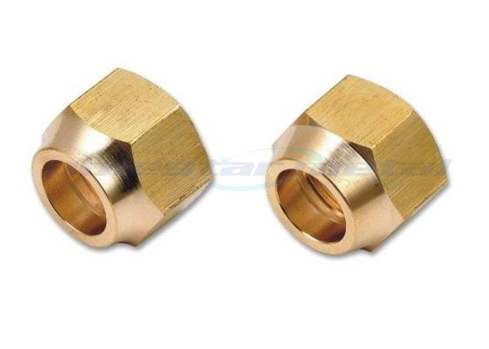 3 Way Cross Coupling Straight Tap Connector , 1/4 Inch Copper End Feed Fittings