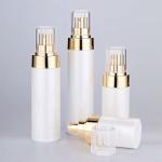 plastic cosmetic airless pump bottles 100ml