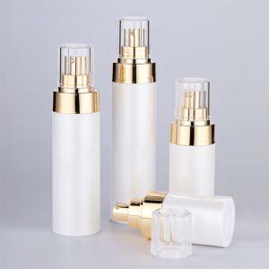 China plastic cosmetic airless pump bottles 100ml wholesale